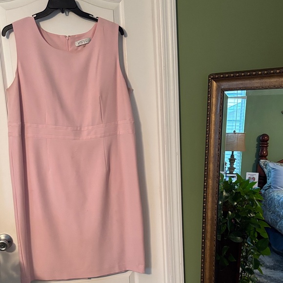 Kasper Light Pink Sleeveless Mini Dress - Picture 1 of 1